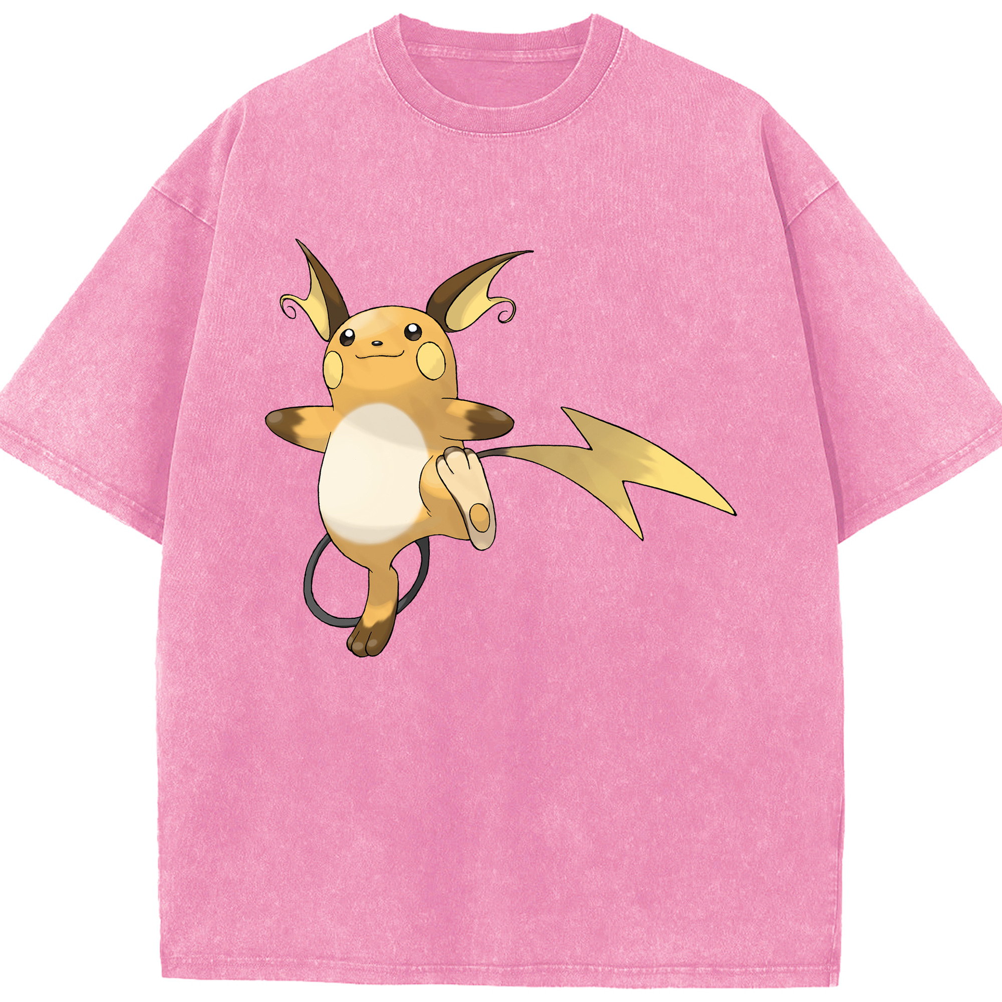 （画像用） ポケットモンスター Pokémon 綿100% ヴィンテージ風 半袖Tシャツ（フロントプリント）